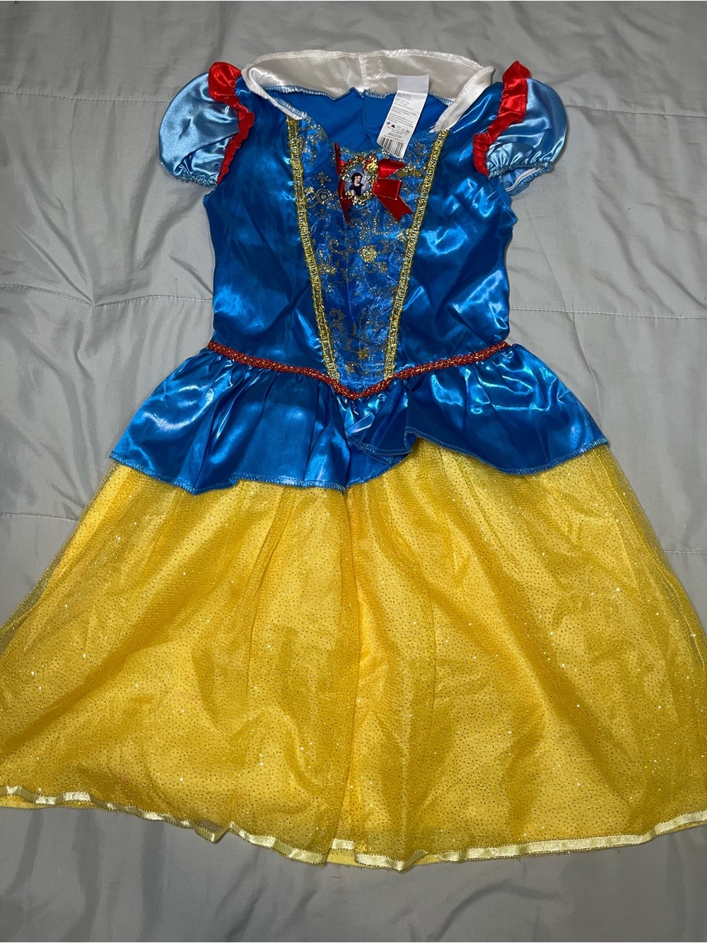 Girls Snow White Princess Dress Up Costume size M8-10